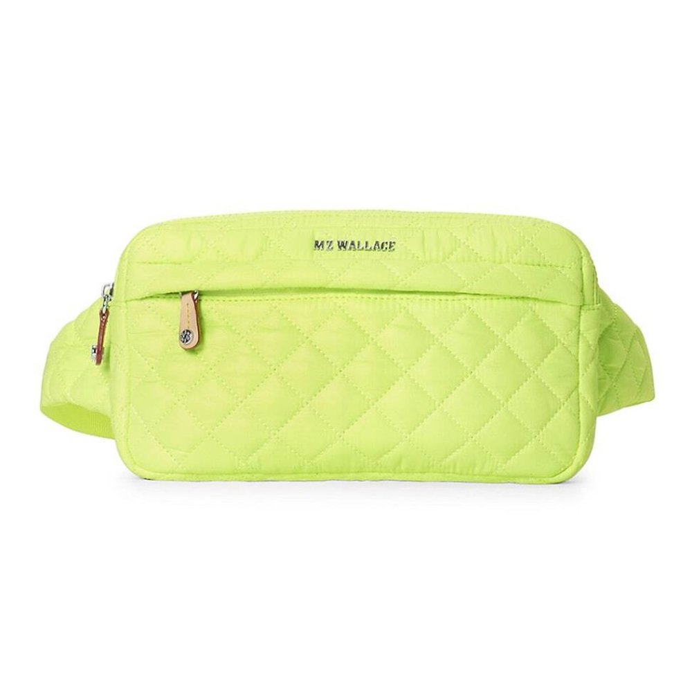 MZ WALLACE Neon Yellow Metro Belt Bag